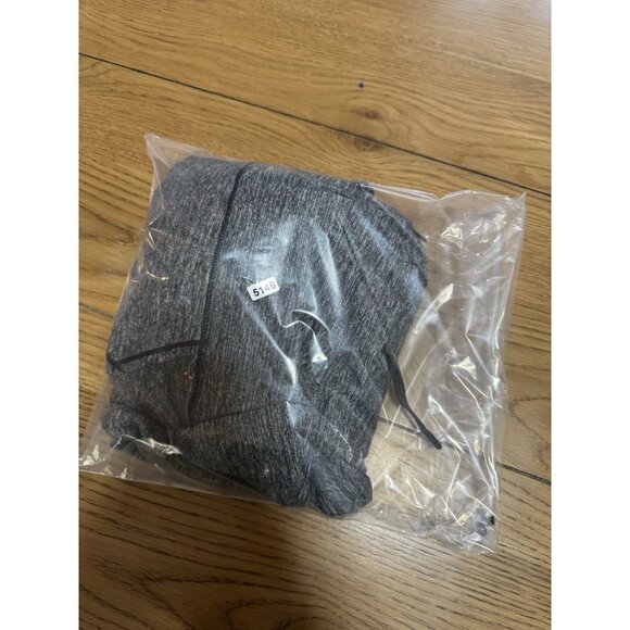 Athleta Jacket Women Medium Gray Black Heather Hoodie Full Zip Running Athletic - Picture 11 of 11